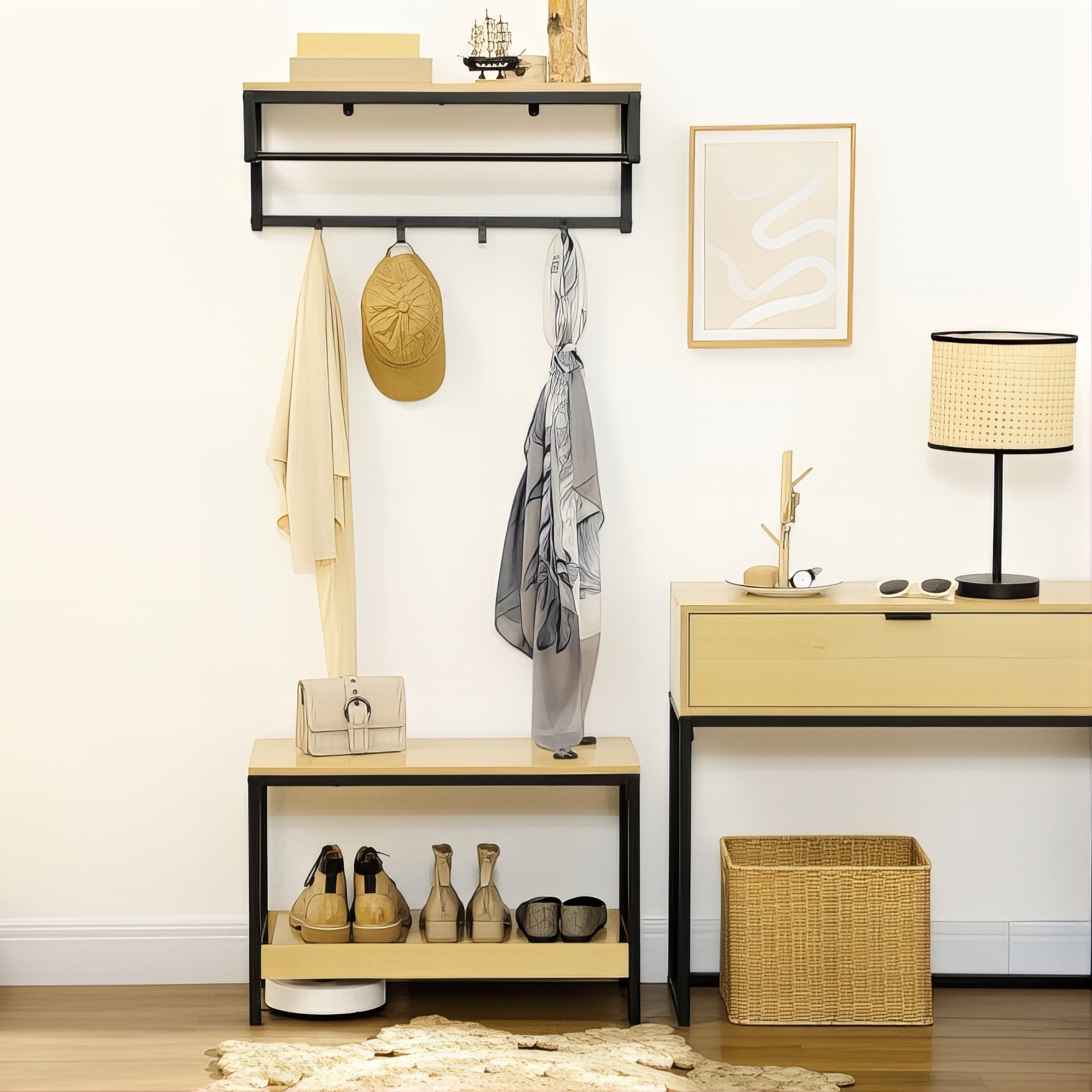 Meuble Porte Manteau & Chaussures