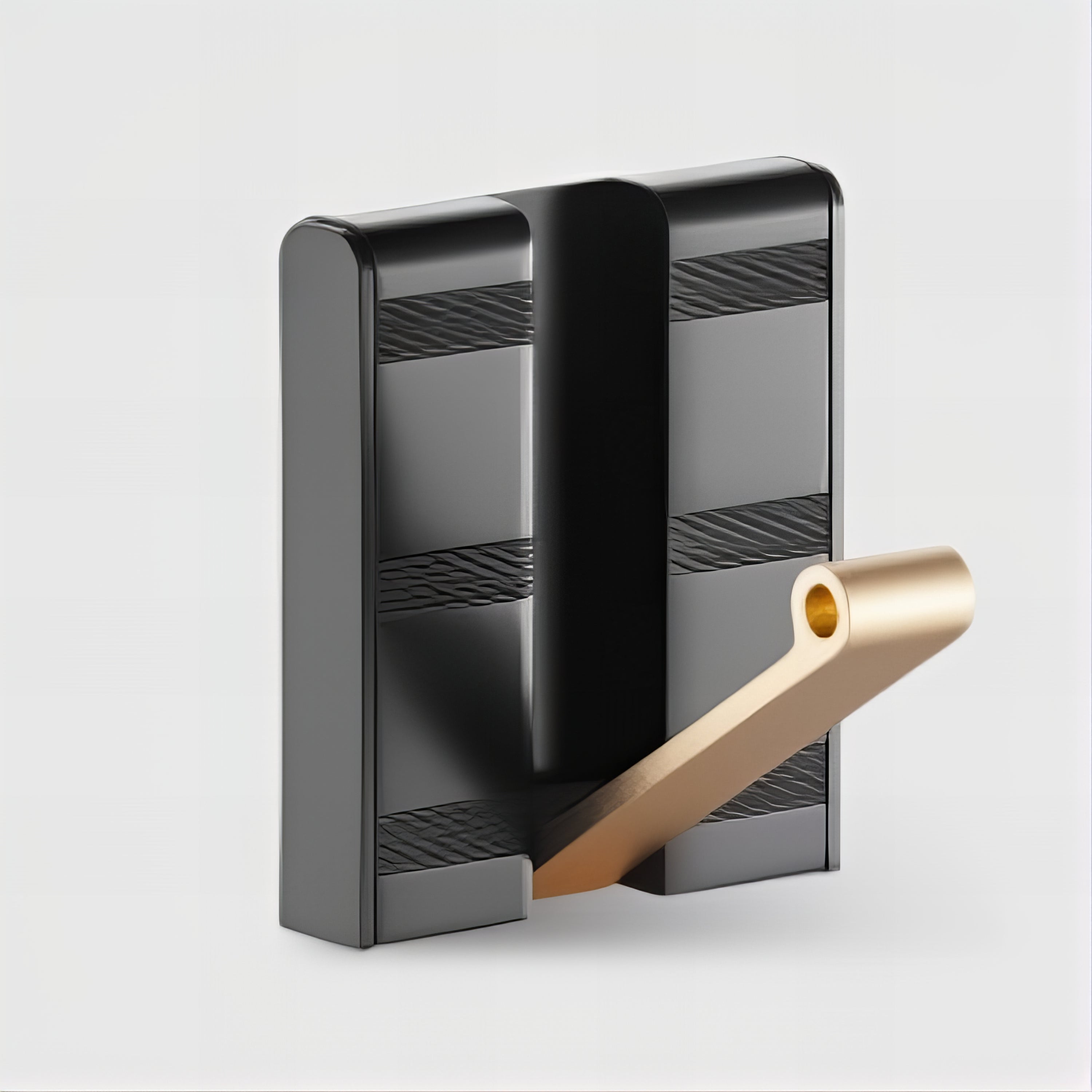 Crochet Mural Pliable en Or – Image 2