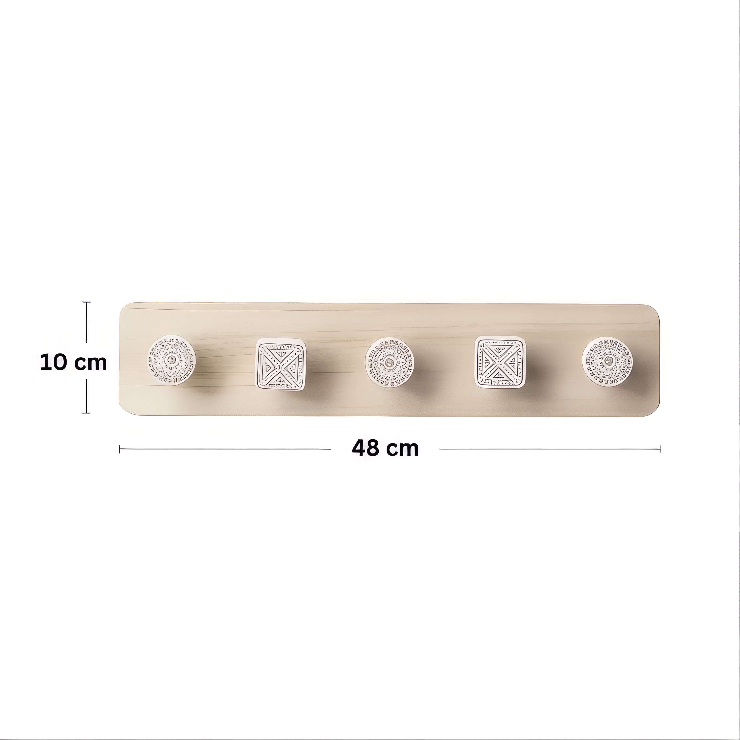 Porte-Manteau Mural en Bois Style Scandinave – Image 6