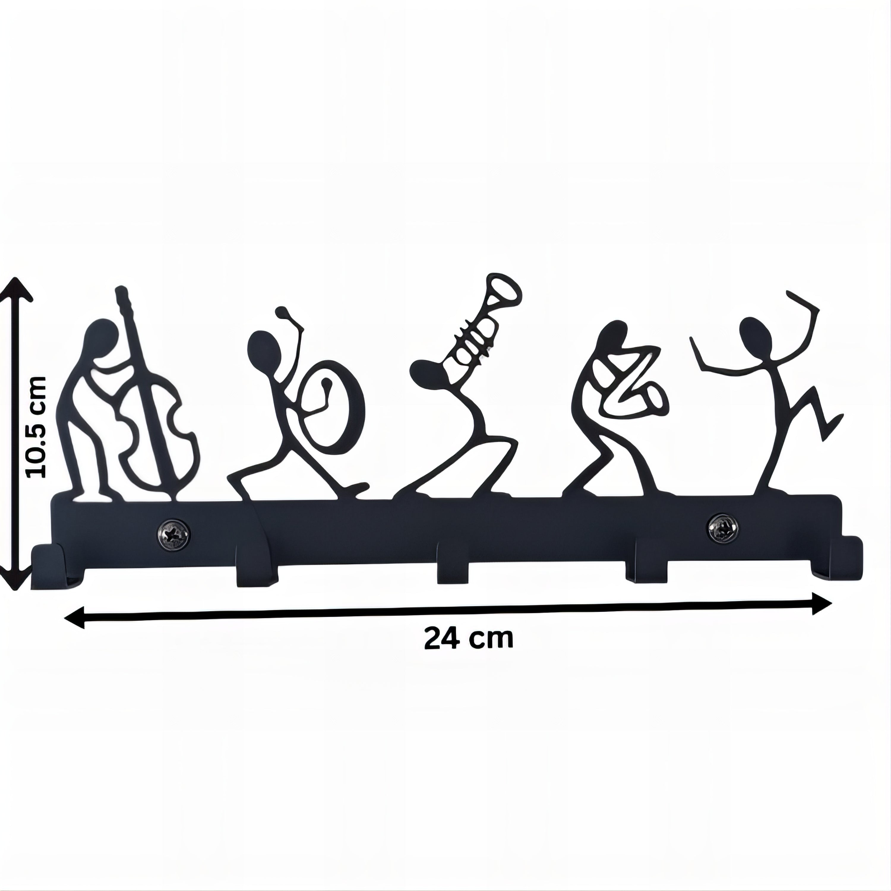 Porte-manteau mural & clés - Style Jazz – Image 8