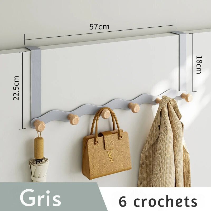 Porte-manteau de porte - Style vague – Image 14