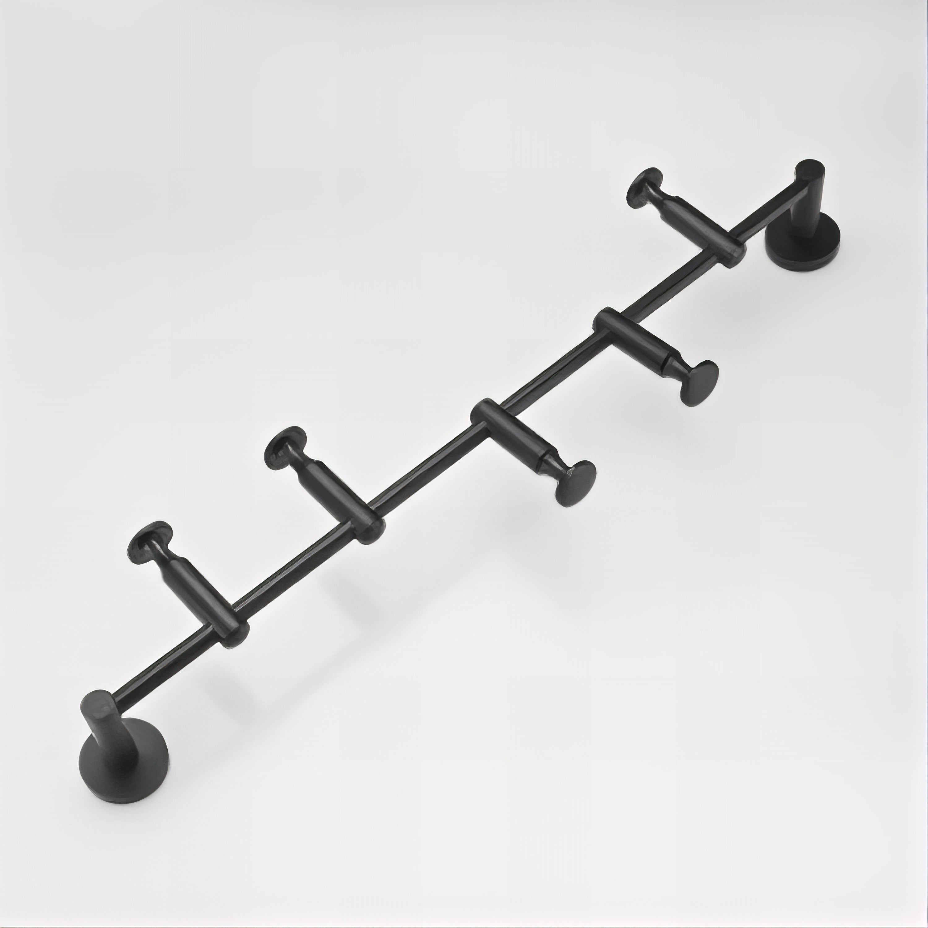 Patère Murale Verticale Noire – Image 6