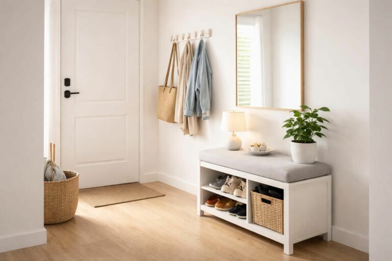 découvrez comment décorer votre entrée avec un budget ikea grâce à notre guide complet étape par étape. astuces économiques et idées stylées pour un hall d'entrée accueillant et fonctionnel.