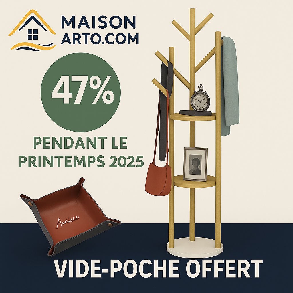 Porte-manteau sur pied - Style moderne – Image 3