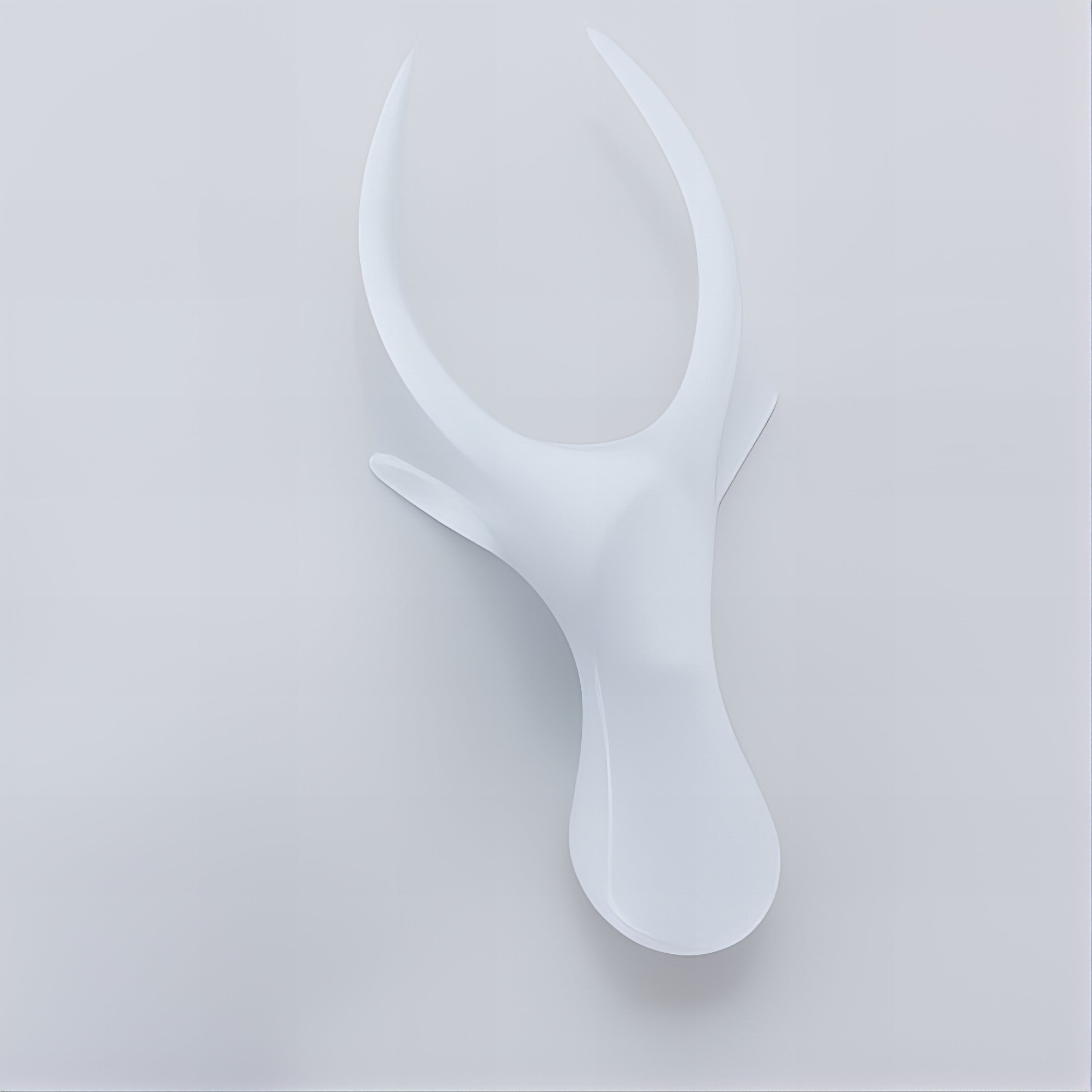 Crochet Porte-Manteau Contemporain Cerf Ivoire – Image 2