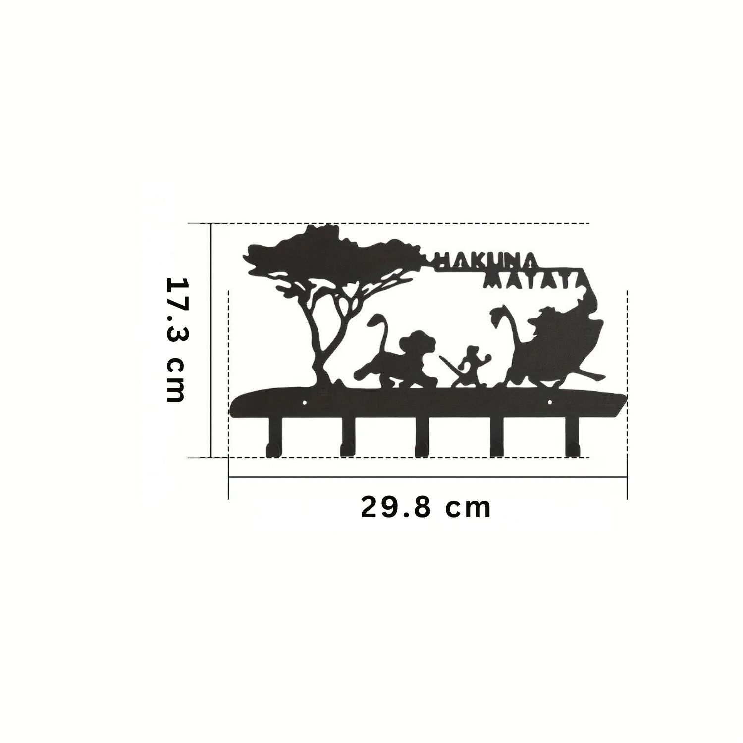 Porte-manteau original & clés - Style Hakuna Matata – Image 8