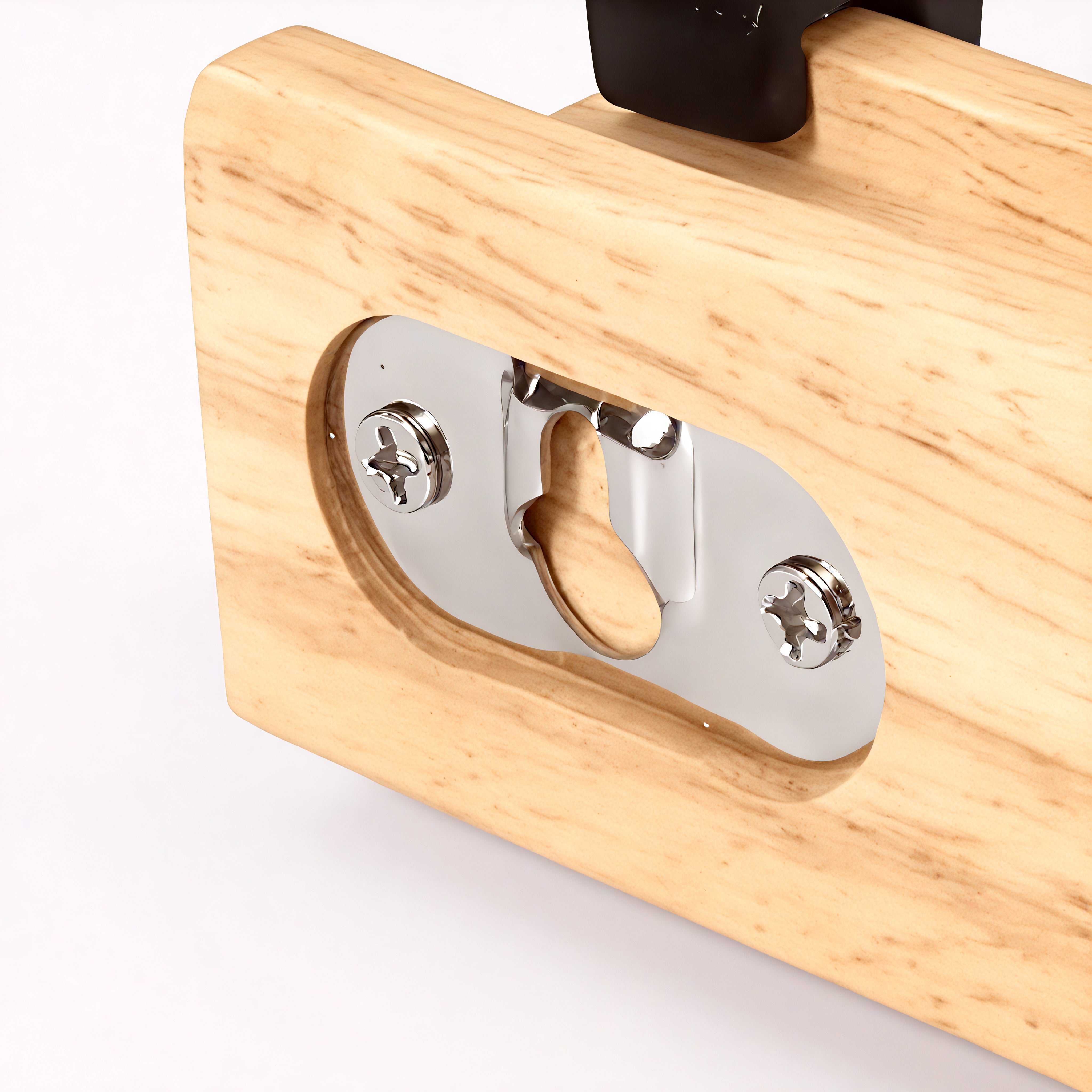 Porte-manteau avec rail - Style nordique – Image 6