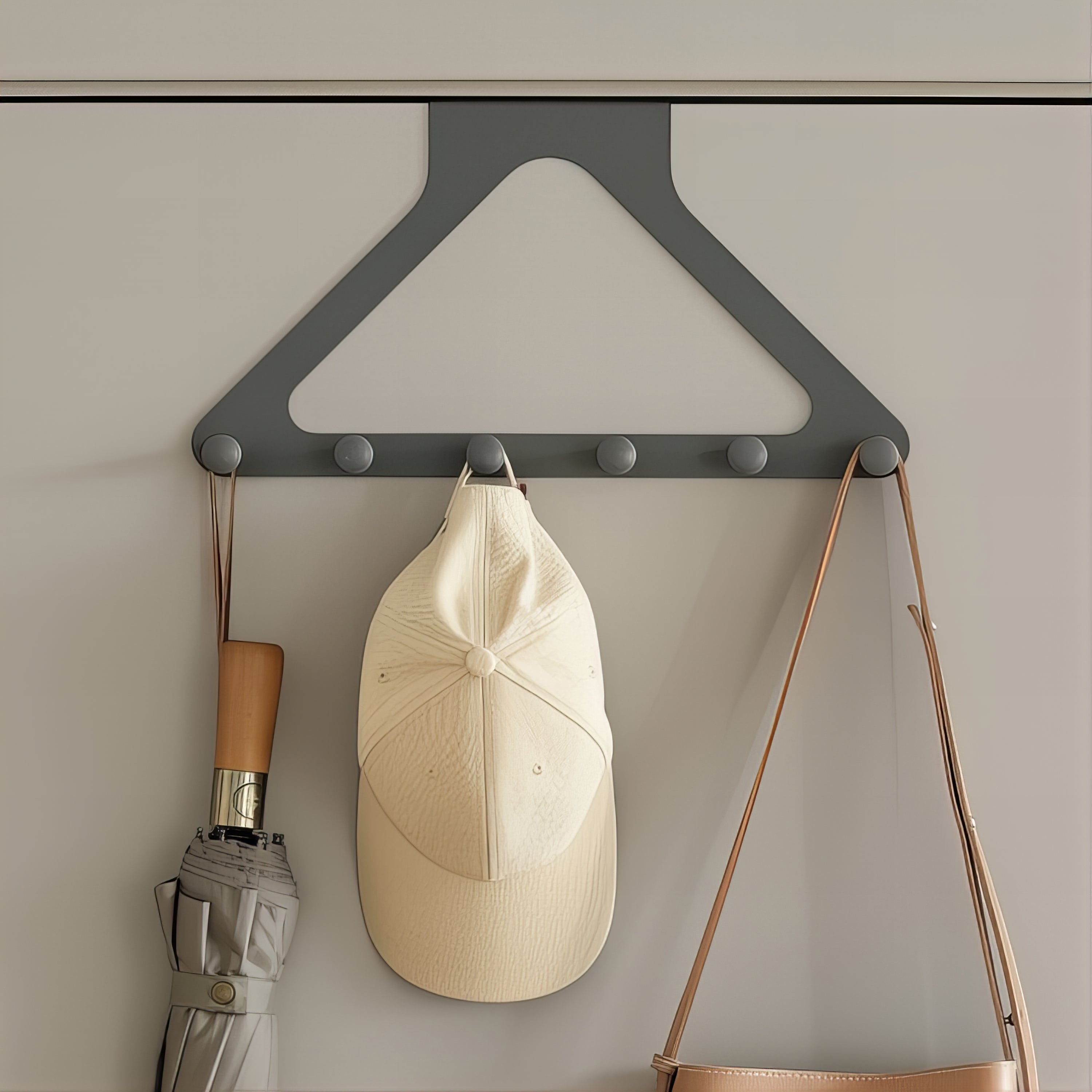 Porte-manteau de porte - Triangulaire – Image 5