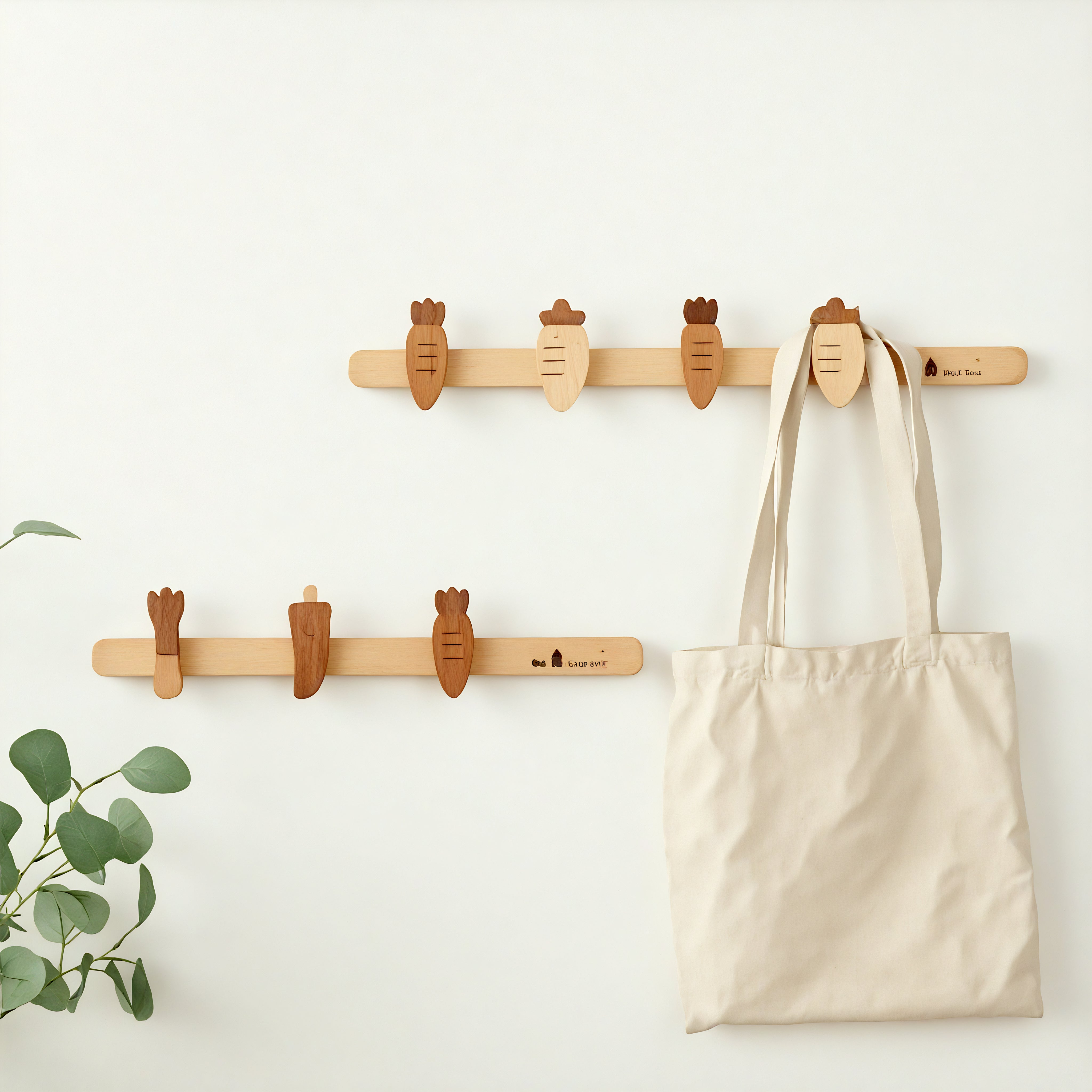 Porte-manteau mural - Style nature