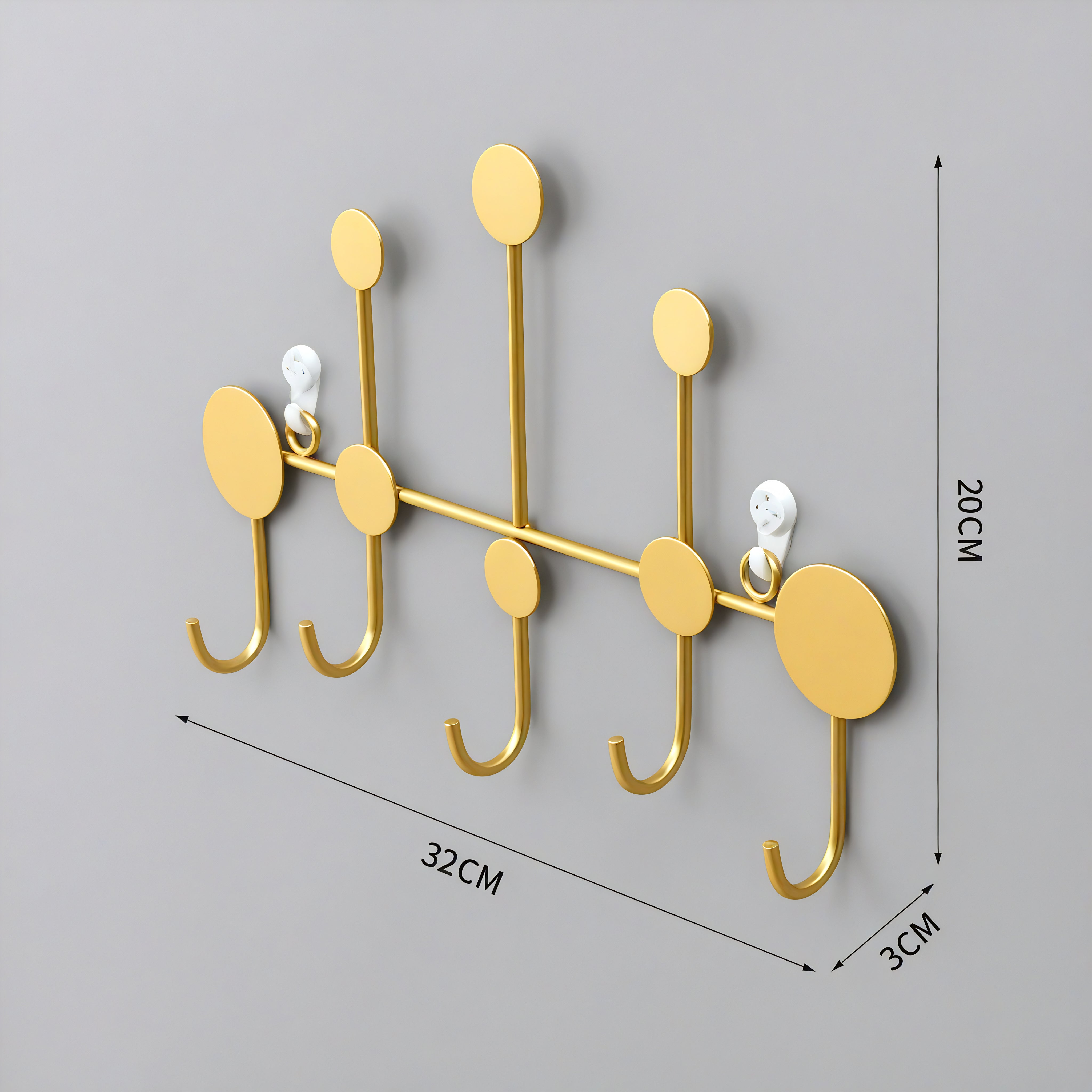 Porte-manteau mural - Style chic – Image 3