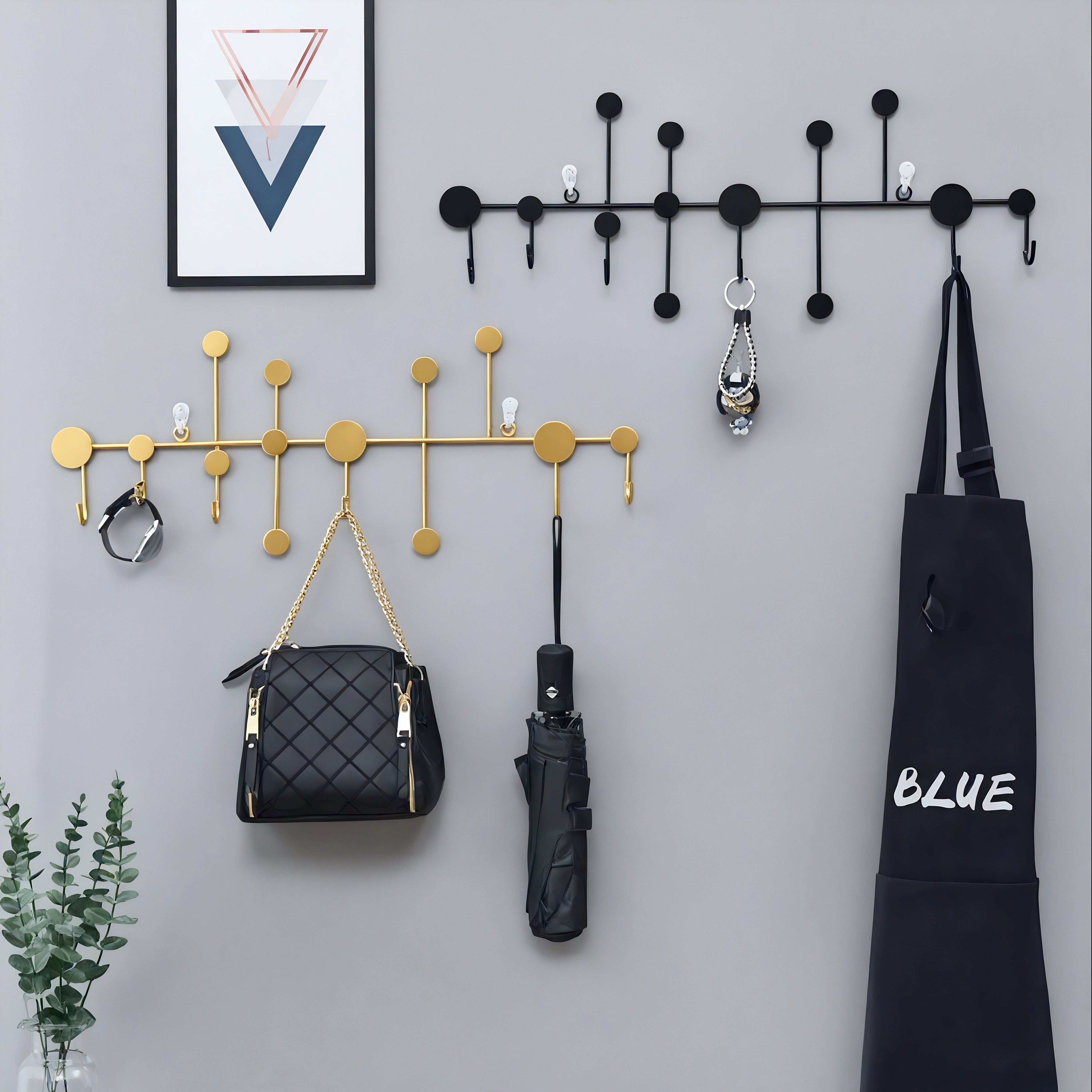 Porte-manteau mural - Style chic – Image 2