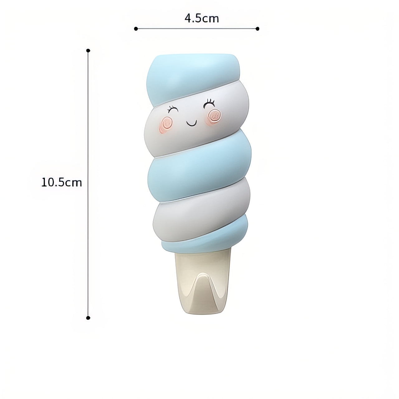 Crochet Porte-Manteau Glace en Cornet – Image 7