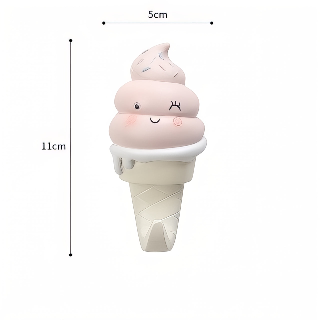 Crochet Porte-Manteau Glace en Cornet – Image 8