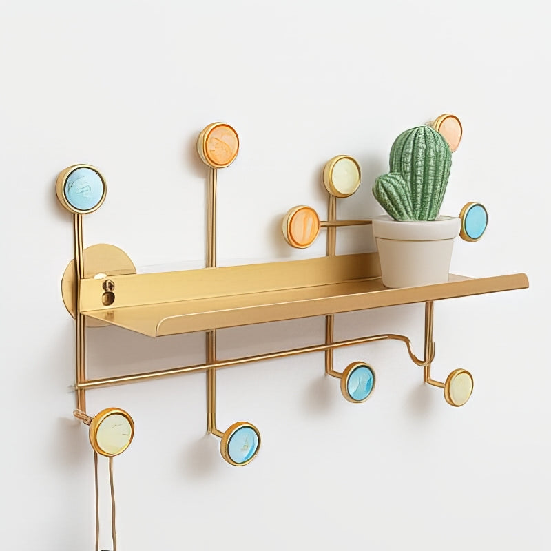 Étagère avec Crochets Ronds pour Manteaux – Image 5