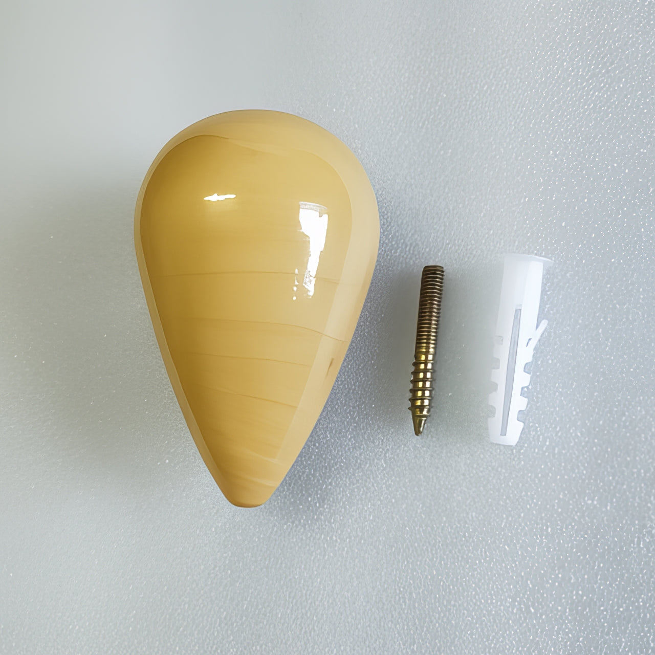 Crochet Porte-Manteau Forme de Goutte – Image 4