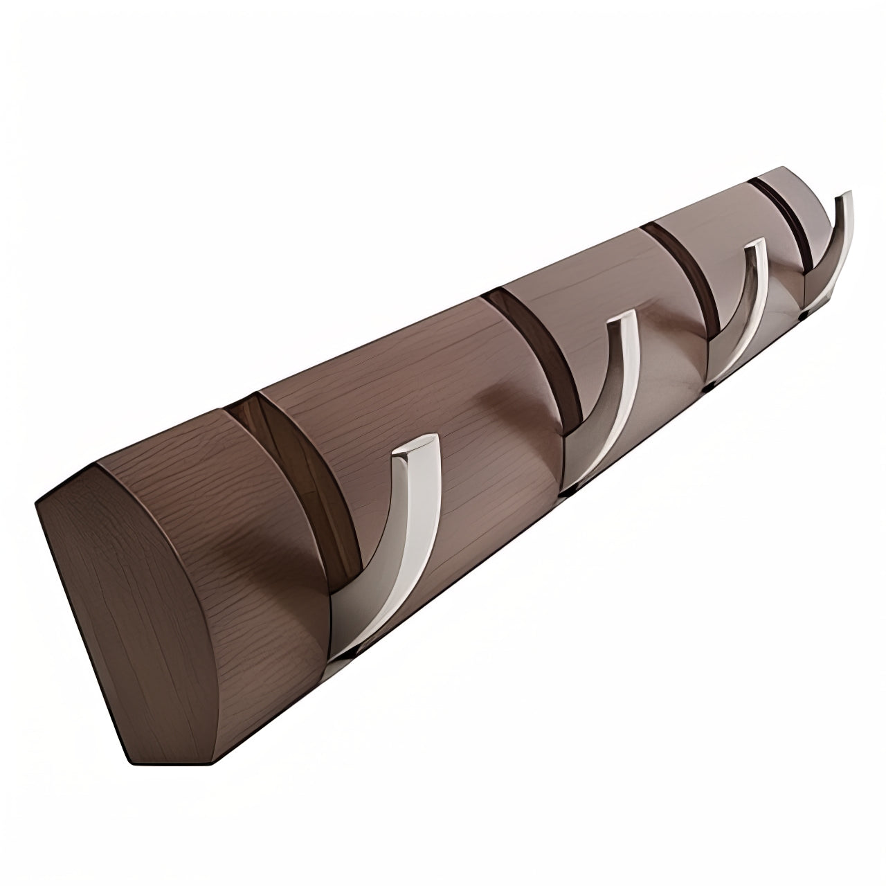 Porte-Manteau Mural avec Crochets Pliables