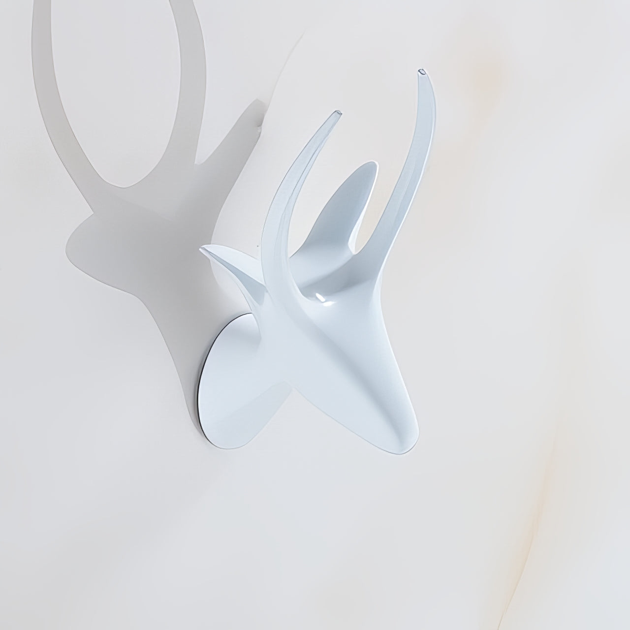 Crochet Porte-Manteau Contemporain Cerf Ivoire