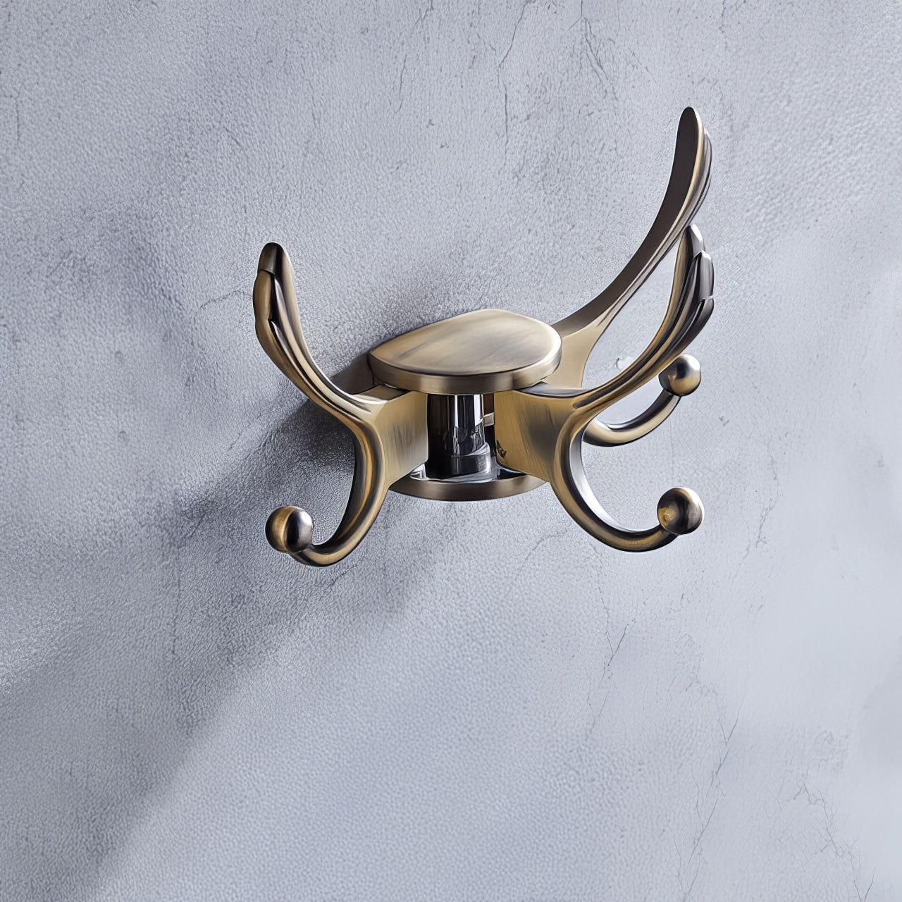 Porte-Manteau Mural Demi-Perroquet Rétro