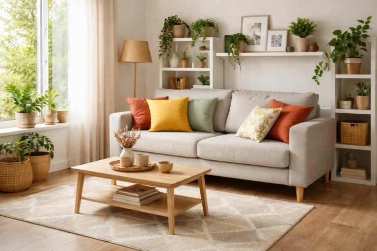 découvrez comment relooker votre salon avec un budget de 200 € en utilisant des astuces et produits abordables de centrakor et babou pour un intérieur tendance et convivial.